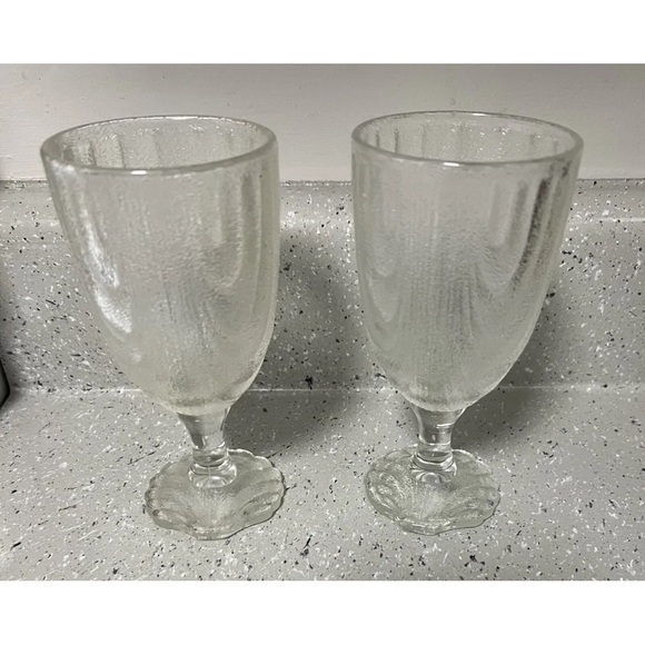 Anchor Hocking Shell Ice Tea Glasses - Picture 1 of 5